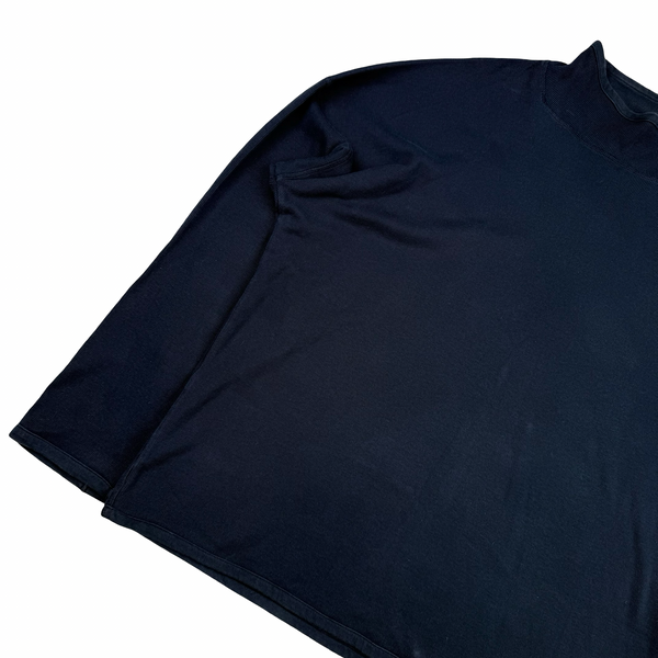Stone Island 2002 Cotton Mock Neck Vintage Jumper - XXL