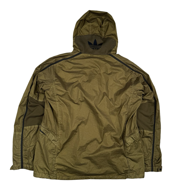 CP Company x Adidas Khaki Explorer Chrome Goggle Jacket - Large