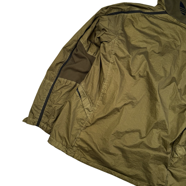 CP Company x Adidas Khaki Explorer Chrome Goggle Jacket - Large