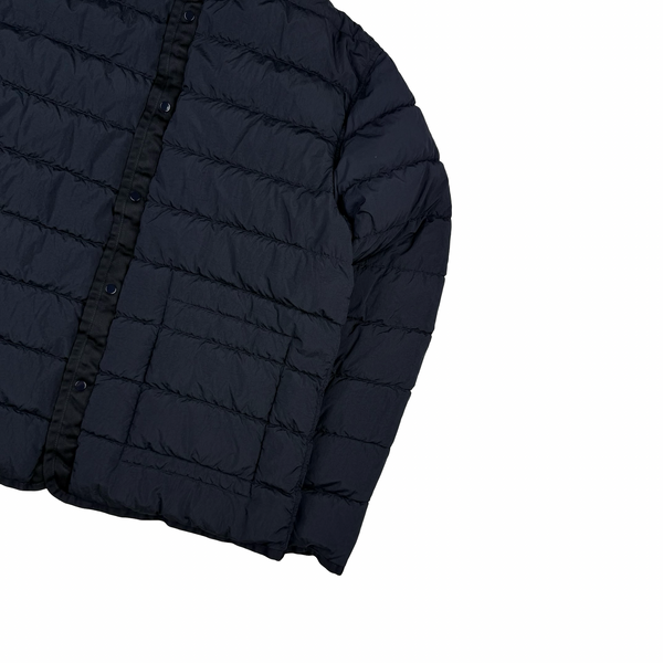 CP Company Navy Micro Kei Double Layer Hooded Goggle Field Jacket - Medium