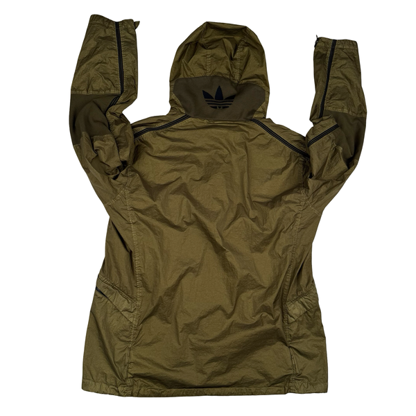 CP Company x Adidas Khaki Explorer Chrome Goggle Jacket - Large