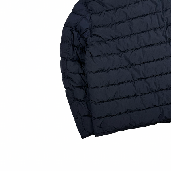 CP Company Navy Micro Kei Double Layer Hooded Goggle Field Jacket - Medium