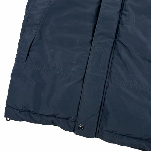 Stone Island 2020 Navy Micro Reps Down Filled Gilet - Medium