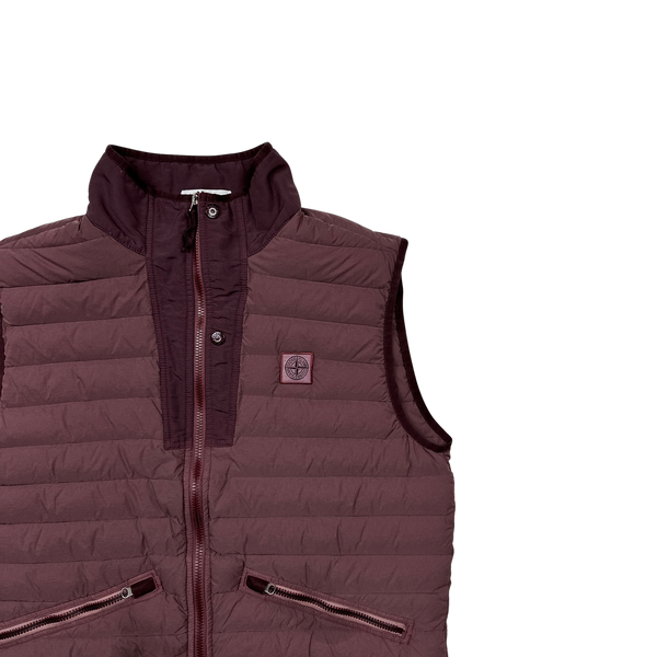 Stone Island 2019 Loom Woven Nylon Gilet - XL