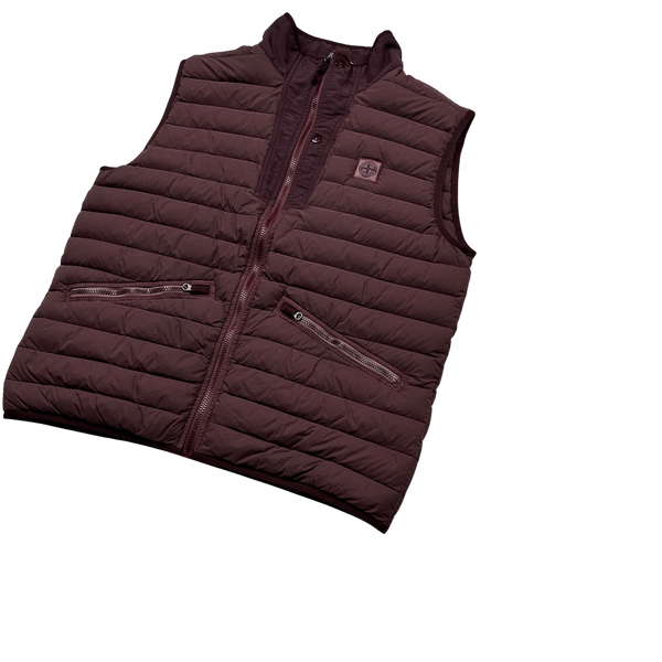Stone Island 2019 Loom Woven Nylon Gilet - XL