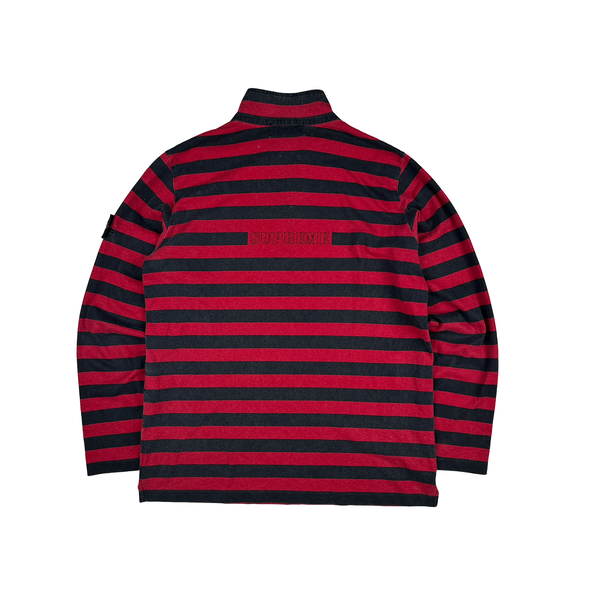 Stone Island x Supreme Striped High Neck Pullover - Medium