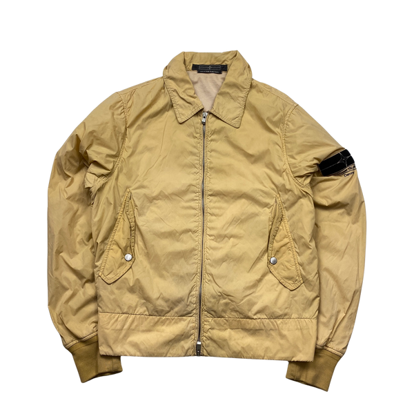Stone Island 2007 Denims Cotton Yellow Harrington Jacket Medium Mat s Island