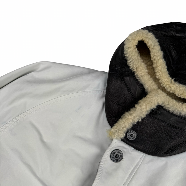Stone Island 2017 Sherpa Sheepskin David TC Jacket - Large