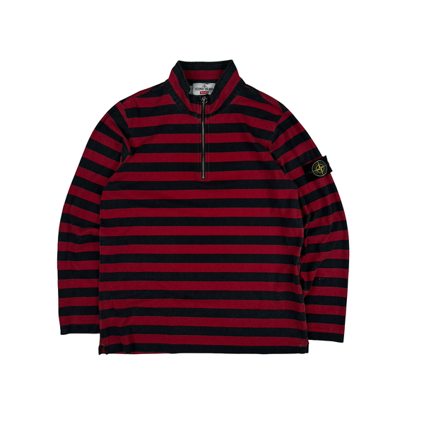Stone Island x Supreme Striped High Neck Pullover - Medium