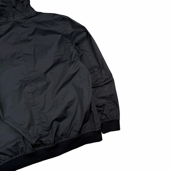 Stone Island 2023 Black Membrana 3L TC Hooded Jacket - XL