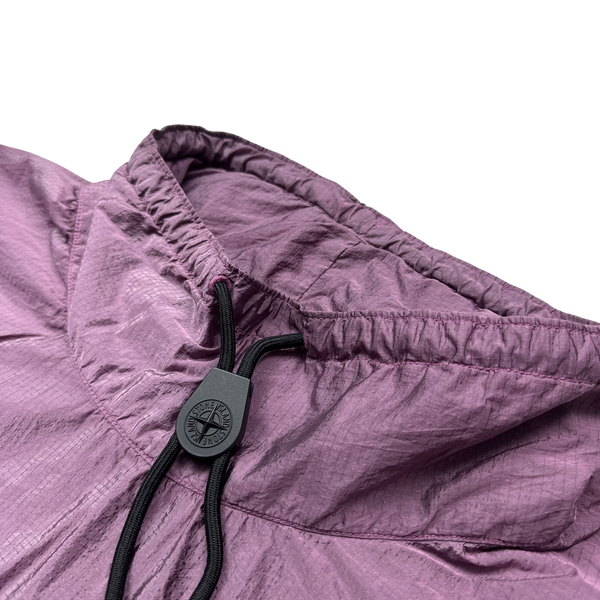 Stone Island 2020 Garment Dyed Nylon Metal Rip Stop Smock - XL