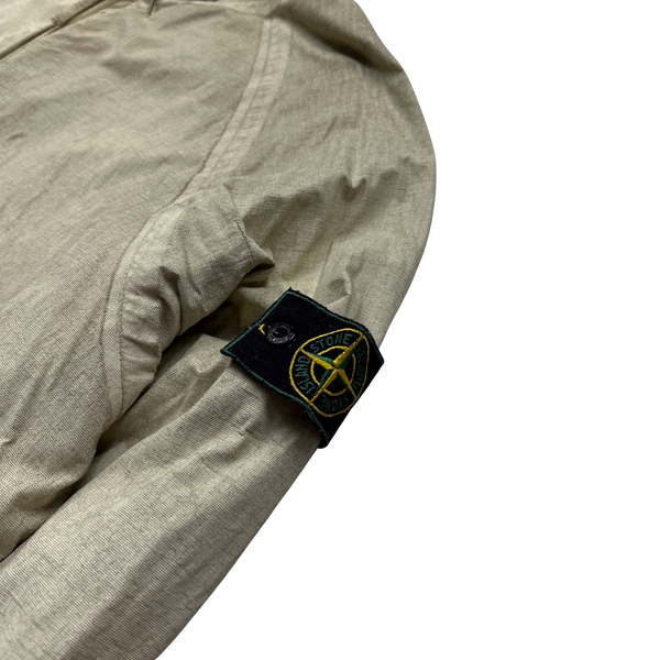 Stone Island 1999 Vintage Hooded Cotton Jacket - Large