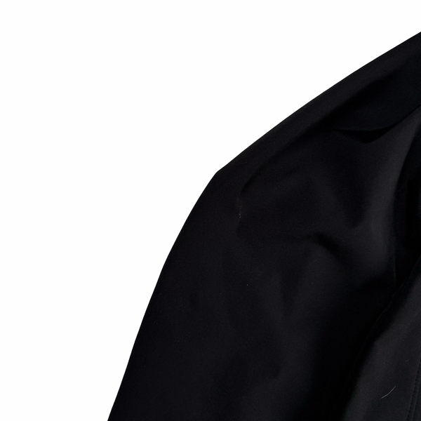 CP Company Black Soft Shell Lens View Jacket - Large