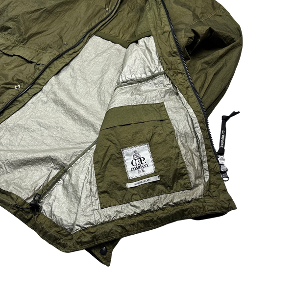CP Company x Adidas Khaki Explorer Chrome Goggle Jacket - Medium