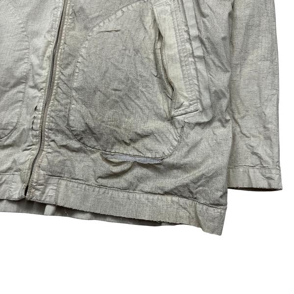 Stone Island 1999 Vintage Hooded Cotton Jacket - Large