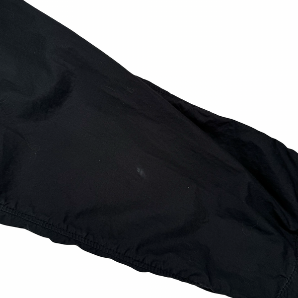 Stone Island 2022 Black Double Pocket Zipped Spellout Overshirt - XL