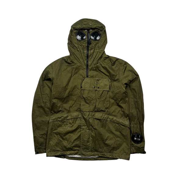 CP Company x Adidas Khaki Explorer Chrome Goggle Jacket - Medium