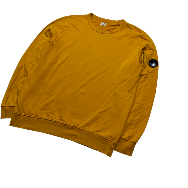 CP Company Mustard Yellow Crewneck Sweatshirt - XL
