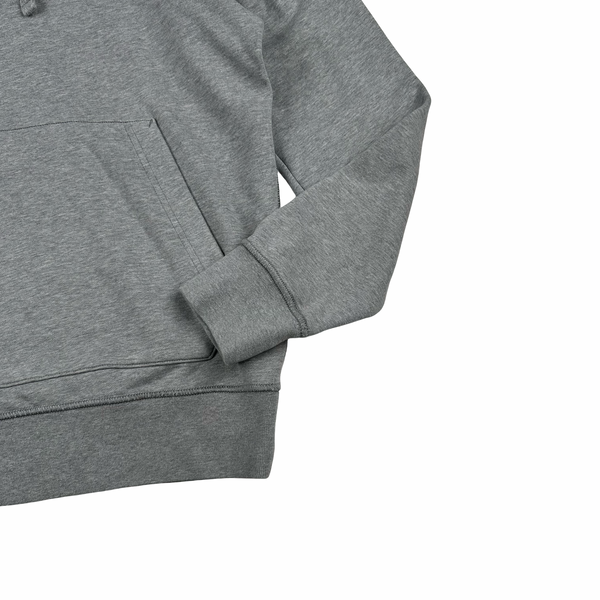 Stone Island 2020 Grey Cotton Pullover Hoodie - Medium