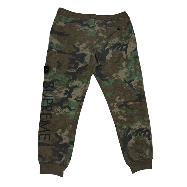 Stone Island x Supreme Camo 2014 Cotton Joggers - XL