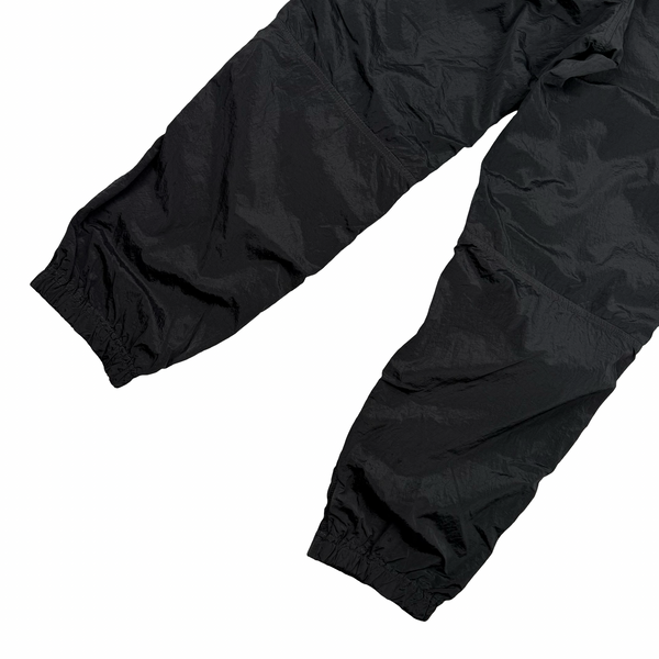 Stone Island 2025 Black Nylon Metal Loose Cargo Trousers - 30" Small