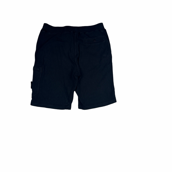 Stone Island 2016 Navy Cotton Shorts - Medium