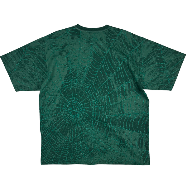 Stone Island x Supreme 2023 Green Spiderweb T Shirt - Large
