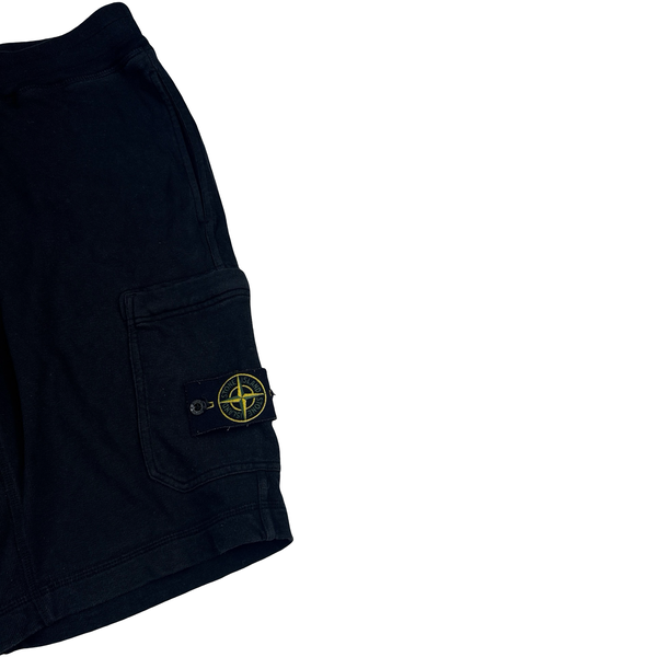 Stone Island 2016 Navy Cotton Shorts - Medium
