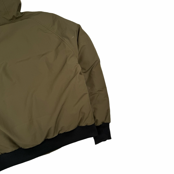 Canada Goose Khaki Chilliwack Bomber Parka Jacket - Large