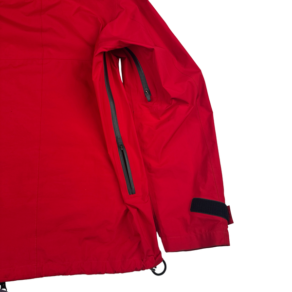 Stone Island Shadow Project Project Red Gore-tex Paclite Windproof Water-Resistant Jacket - XL