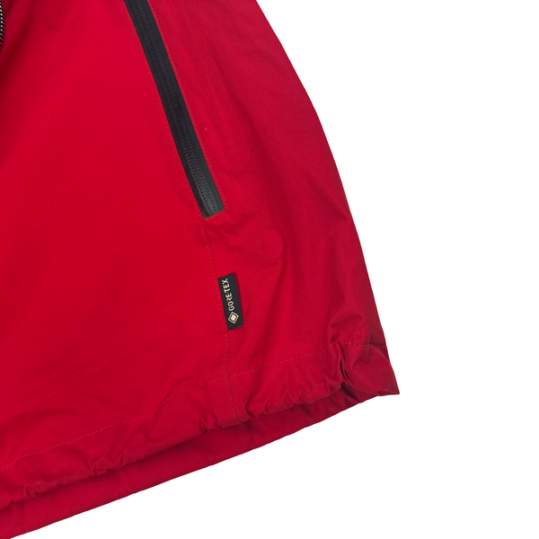 Stone Island Shadow Project Project Red Gore-tex Paclite Windproof Water-Resistant Jacket - XL