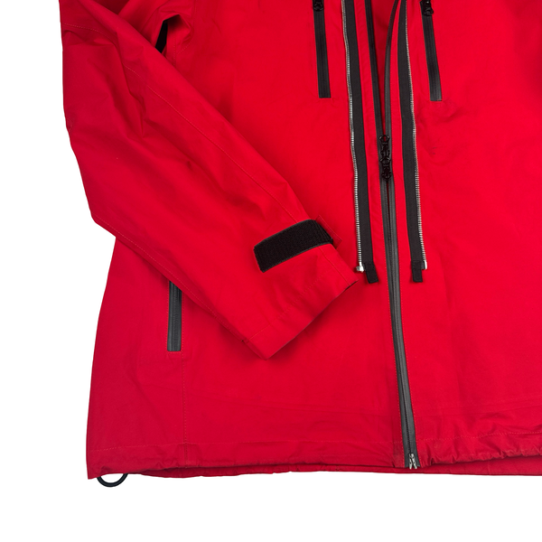 Stone Island Shadow Project Project Red Gore-tex Paclite Windproof Water-Resistant Jacket - XL