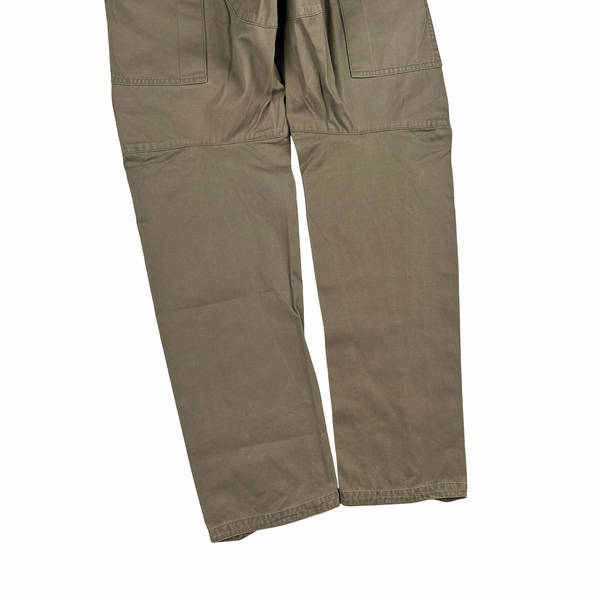 Stone Island Denims 2008 Tan Cotton Cargo Trousers - 31"
