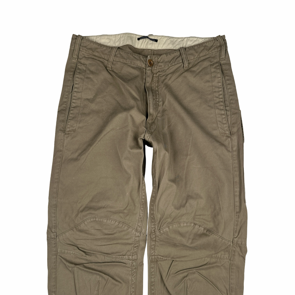 Stone Island Denims 2008 Tan Cotton Cargo Trousers - 31"