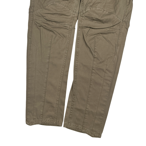 Stone Island Denims 2008 Tan Cotton Cargo Trousers - 31"