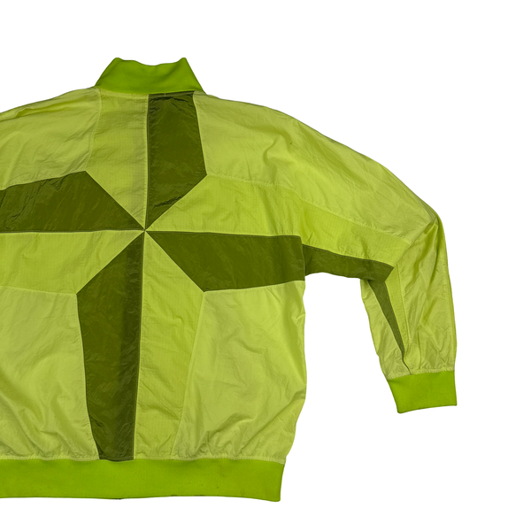 Stone Island Rip Stop Metal Compass Lightweight Zip Nylon Jacket - Large