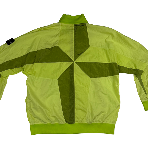 Stone Island Rip Stop Metal Compass Lightweight Zip Nylon Jacket - Large