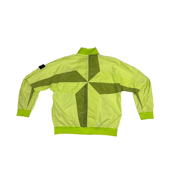 Stone Island Rip Stop Metal Compass Lightweight Zip Nylon Jacket - Large