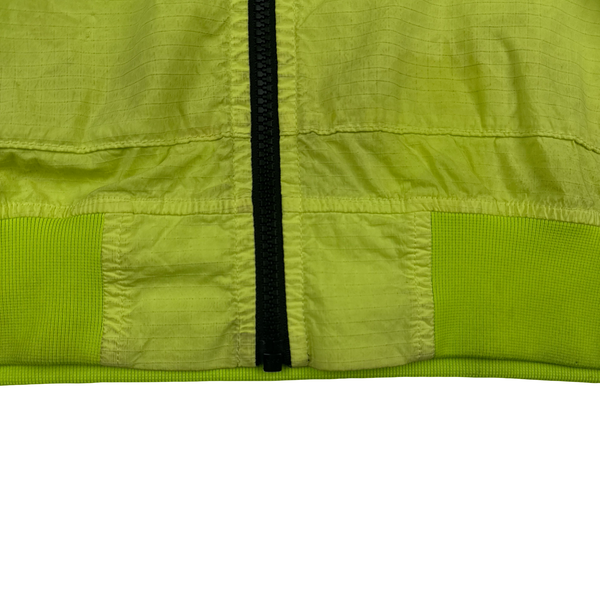 Stone Island Rip Stop Metal Compass Lightweight Zip Nylon Jacket - Large