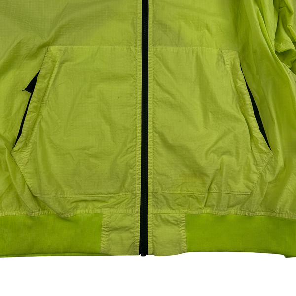 Stone Island Rip Stop Metal Compass Lightweight Zip Nylon Jacket - Large
