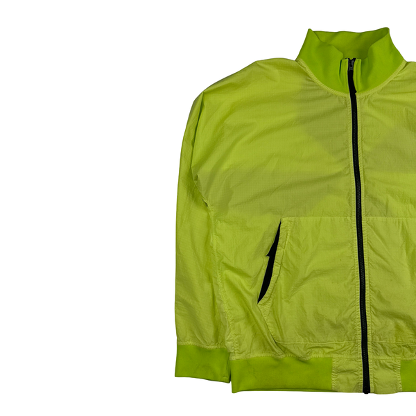 Stone Island Rip Stop Metal Compass Lightweight Zip Nylon Jacket - Large