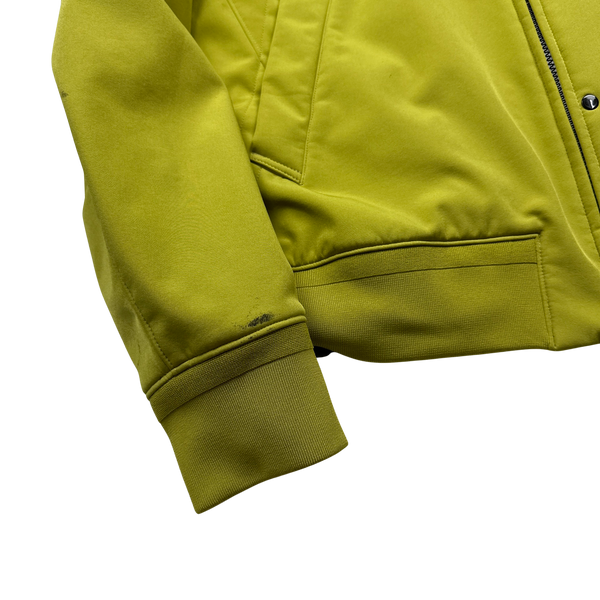 CP Company Lined Lime Green Soft Shell Jacket - 3XL