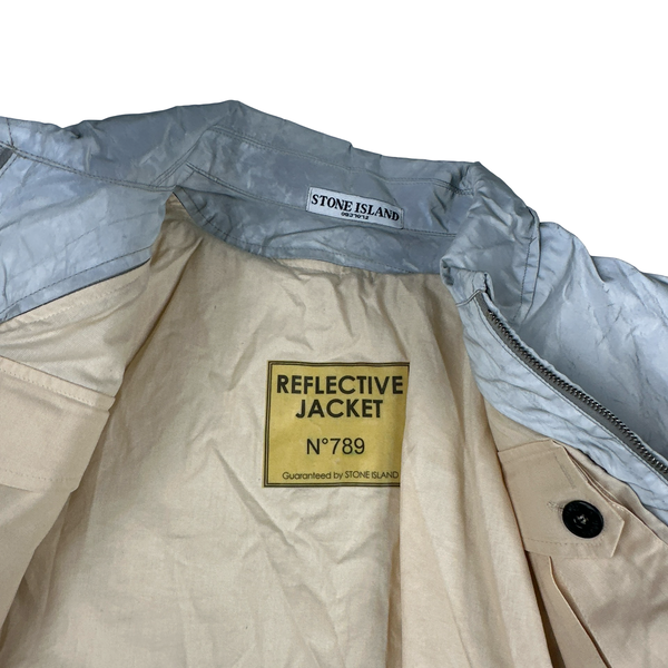 Stone Island Reflective 2006 Reflective Harrington Jacket - Large