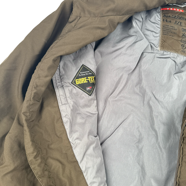 Prada Brown Goretex Padded Jacket