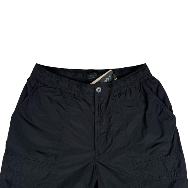 Stone Island Ghost Black Loose-Fit Cargo Pants-  Medium/Large/XL