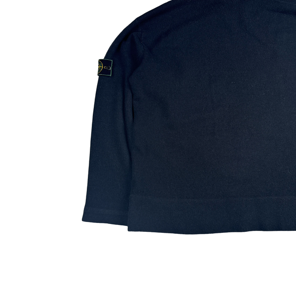 Stone Island 1998 Mock Neck Wool Jumper - XL