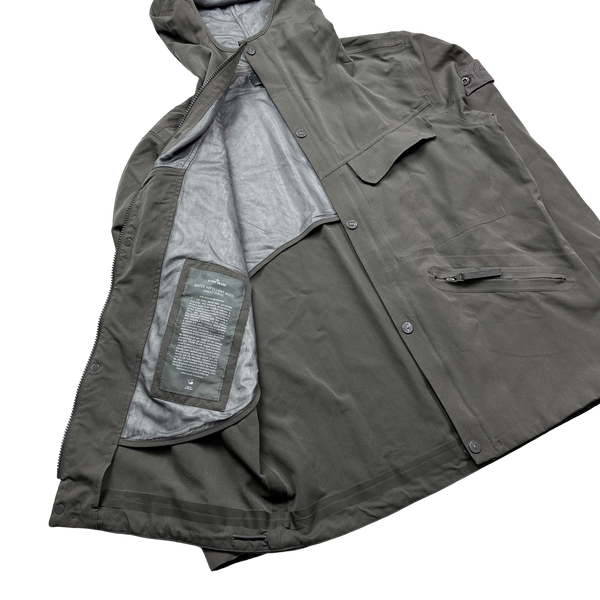 Stone Island 2016 Grey Ghost Water Repellent Wool Jacket - Large