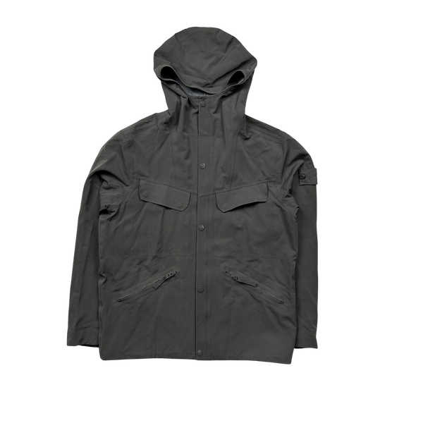 Stone Island 2016 Grey Ghost Water Repellent Wool Jacket - Large