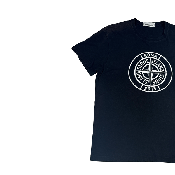 Stone Island 2015 Roma Cotton Shop Promotional T Shirt - Small