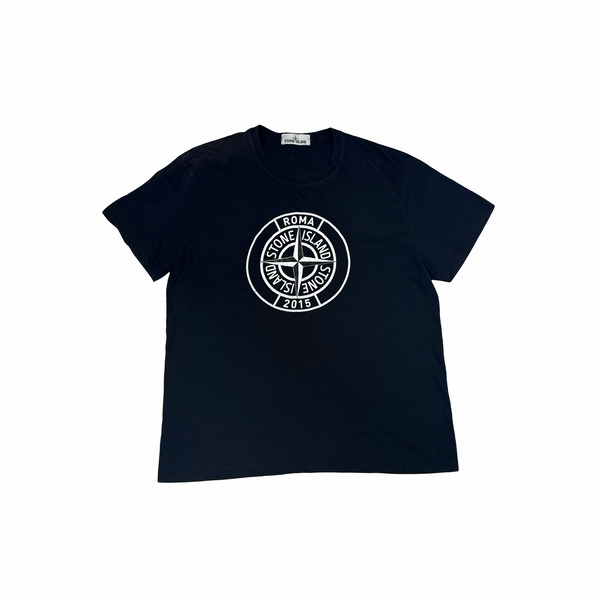 Stone Island 2015 Roma Cotton Shop Promotional T Shirt - Small
